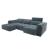 Bilbao Fabric Left Arm Chaise Facing Sectional Sofa