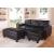 Lyssa Reversible Sectional w/Ottoman