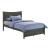 Spices Blackpepper Wood K-Series High/Low Platform Bed