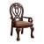 Wyndmere Fabric/Wood Dining Arm Chair, Set of 2