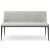 Carrie Faux Leather Bench
