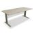 Ogi N Office Single Straight Desk, W70.8