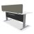 Ogi N Office Single Radial Desk Left, W70.8