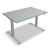 Ogi Drive Twin-Motor Sit-Stand Office Single Desk, W47.2