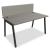 Ogi M Office Single Straight Desk, W55.1