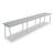 Ogi M Office Single-Row 3-Desk Bench