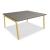 Ogi M Office Straight 2-Desk Bench, W62.9