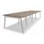 Ogi M Office 8-Desk Bench