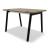 Ogi M Office Single Straight Desk w/Rounded Corners, W47.2