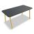 Ogi M Office Single Straight Desk w/Rounded Corners