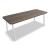 Ogi M Office Single Straight Desk w/Rounded Corners, W78.7