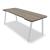 Ogi M Office Single Straight Desk w/Rounded Corners