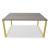 Ogi Q Office Straight 2-Desk Bench, W62.9