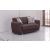 Boston Fabric Storage Loveseat