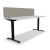 Ogi T Office Single Straight Desk, W70.8