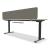 Ogi T Office Single Straight Desk, W78.7