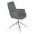Bottega High Back Dining Arm Chair w/Spider Swivel Base