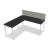Ogi U Office Single Straight Desk, W62.9