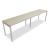 Ogi Y Office Two-Station Desk Arrangement