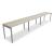 Ogi Y Office Three-Station Desk Arrangement