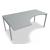 Ogi Y Office Single Radial Desk Right, W70.8