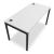 Ogi Y Office Single Straight Desk, W55.1
