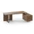 Plana Executive Storage Desk w/Grommet, Metal Frame, Box for Power Socket & Modesty Panel