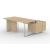 Plana Melamine Office Executive Set, Composition 3