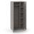 Plana Wardrobe w/Pull-out Hanging Rail & 6 Shelves, without Lock