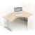 Ergonomic Master MFC Radial Office Desk