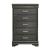 SM Sophie Wood/Fabric Bedroom Set w/Led