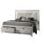 Brickfield Leatherette Bedroom Set w/LED & Storage
