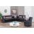 Bronx Bonded Leather Sectional