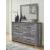Bronyan MDF/Wood Veneer Panel Bedroom Set