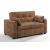 Brooklyn Microsuede Fabric Full Sofa Sleeper