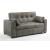 Brooklyn Microsuede Fabric Queen Sofa Sleeper