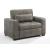 Brooklyn Microsuede Fabric Twin Sofa Sleeper