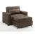 Brooklyn Fabric Twin Sofa Sleeper