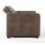 Brooklyn Microsuede Fabric Twin Sofa Sleeper