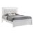 Brooklyn Bed with Polyester Upholstered Headboard & LED Lighting