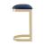Aura 28.54-inch Leatherette/Stainless Steel Bar Stool