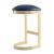 Aura 28.54-inch Leatherette/Stainless Steel Bar Stool