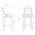 Fifth Avenue 45-inch Leatherette/Beech Wood Bar Stool