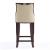 Emperor 41-inch Leatherette/Beech Wood Bar Stool