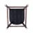 Emperor 41-inch Leatherette/Beech Wood Bar Stool