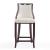 Emperor 41-inch Leatherette/Beech Wood Bar Stool