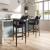 Ritz 38-inch Leatherette/Beech Wood Barstool