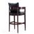 Ritz 38-inch Leatherette/Beech Wood Barstool