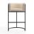 Cosmopolitan 37.8-inch Leatherette/Metal Barstool