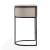 Cosmopolitan 37.8-inch Leatherette/Metal Barstool